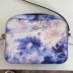 COACH MINI CAMERA BAG WITH TIE DYE PRINT